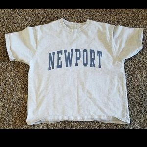 Cropped Newport tee